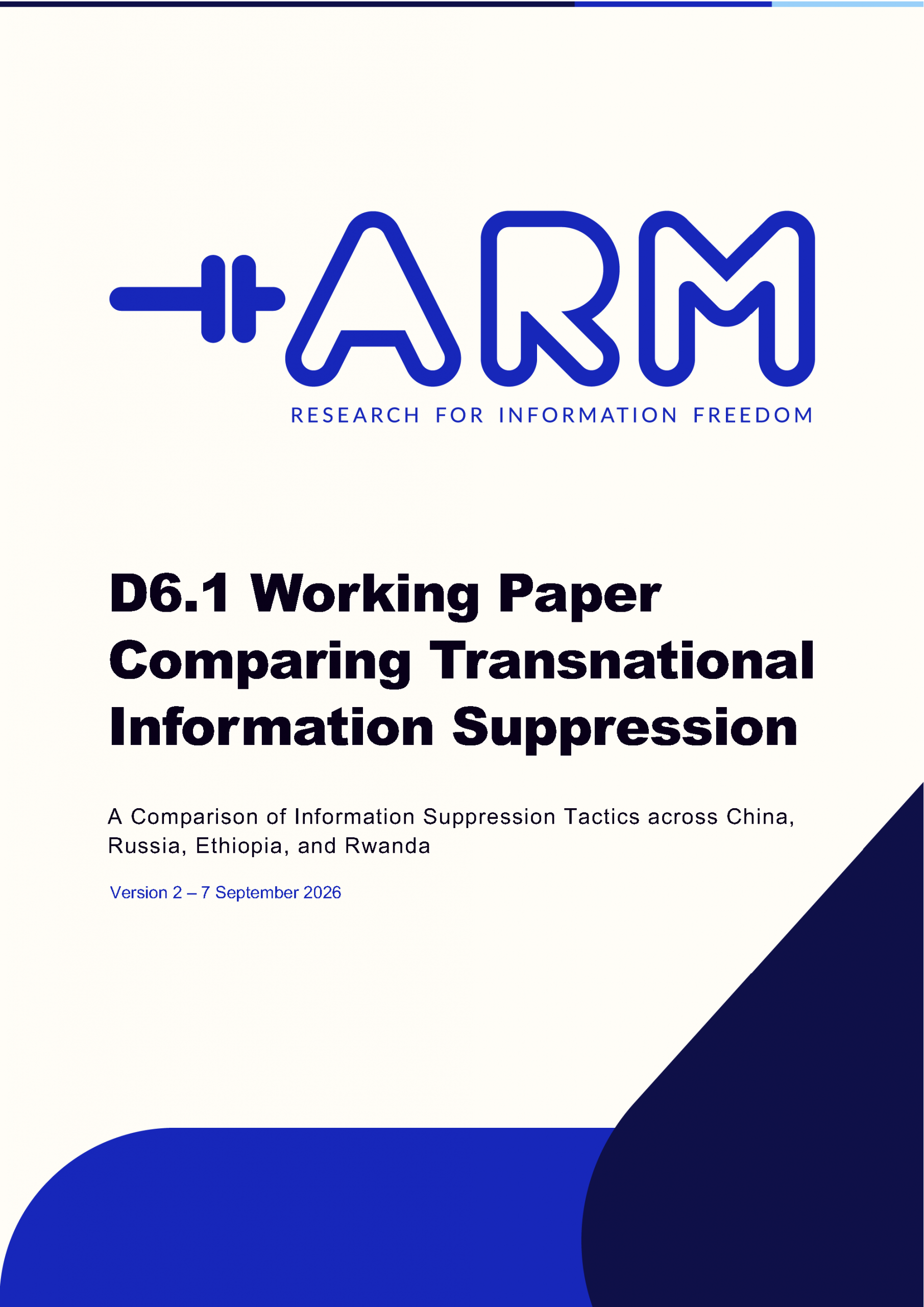 Comparing Transnational Information Suppression